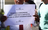 Saint-Denis - Manifestation contre l'opération Wuambushu à Mayotte 