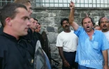 Didier Debals en 2003 manifestation de l'éducation nationale 