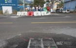 travaux RN1 la Possession