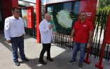 Saint-Pierre : le chef triplement étoilé Thierry Marx en visite au musée du Rhum