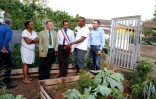 Inauguration du jardin partagé SHLMR Portail