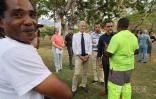 Patrice Latron au Port avec Olivier Hoarau