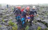SDIS - Evacuation tunnel de lave