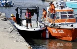 Saint-Gilles : un bateau en difficulté à l'entrée du port, quatre personnes secourues