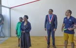 Région Réunion : inauguration de la nouvelle salle de squash à Bras-Panon