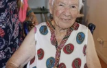 Marie-Andrée Van Dionant fête ses 100 ans, à Saint-Leu