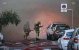 Maison en feu, incendie, Saint-Denis, pompiers, flammes, AMDR