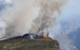 Incendie au Maïdo : la fumée visible de loin 