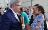 Younous Omarjee et Jean-Luc Mélenchon à Saint-Joseph
