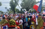 Manifestation pour Wuambushu