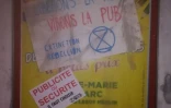 Nouvelle action d'Extinction Rébellion : plus de 300 affiches collées dans Saint-Denis