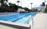inauguration de la piscine du moufia 
