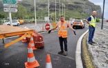 route du littoral saint-denis barachois Emnati cyclone dimanche 20 février 2022 saint benoit