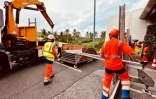 Cyclone Emnati : la digue mobile de nouveau installée à Saint-Paul 