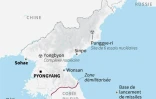 Sites nucléaires de la Corée du Nord