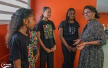 Le Port : visite du recteur au collège Oasis