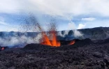 Volcan éruption