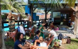 La ville de Saint-Paul a organisé une matinée aquatique pour les parents et les bébés.