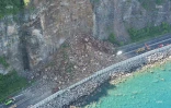 éboulis route du littoral 2006