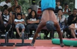 Championnat régional street workout au Port, bek la barre 
