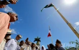 Levée de drapeau de la Palestine St-Denis