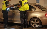 controle routier par la police nationale