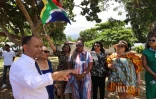 Viste de délégation sud-africaines