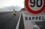 [Photos] Marathon de la corniche : 1.300 coureurs sur le bitume, la route du littoral fermée dans le sens nord - ouest
