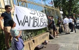 Saint-Denis - Manifestation contre l'opération Wuambushu à Mayotte 