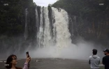Pluie cascade Niagara 