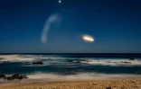 Fusée Falcon 9: une parenthèse spatiale dans le ciel Réunionnais