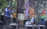 jazz dann Port 2025 Bal la poussière avec le maire Olivier Hoarau et Ngo Gang 