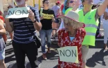 Manifestation contre la crrière de Bois Blanc - Touch Pa Nout Roche