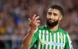 Le milieu du Real Betis Nabil Fékir lors du derby contre le Séville FC, le 10 novembre 2019 à Séville
