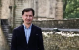 Paulin Reynard, directeur général du parc à thème "Rocher Mistral", dédié à l'histoire et aux traditions provençales, sdans l'enceinte du château de La Barben, le 28 avril 2026 dans les Bouches-du-Rhône