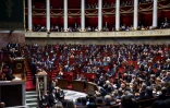 L'Assemblée nationale en séance, le 30 janvier 2024 à Paris