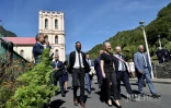 Élisabeth Borne en visite à Salazie