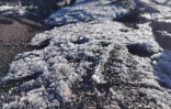 givre à la plaine des sables