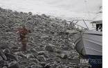 Saint-André : un navire échoué sur le littoral