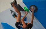 Oriane Bertone championne du monde de bloc