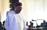 Le président nigérien Mohamed Bazoum à Lagos, le 22 mai 2023