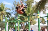 compétition de Street Workout Réunion Cup au Port 