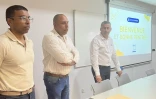 CCIR : Pierrick Robert et Fadil Beekhy ont souhaité une bonne rentrée à tout le centre de formation centhor
