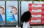 affiche Macron