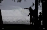 La houle se déchaîne sur le littoral jeudi 19 avril