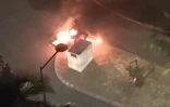 Des poubelles incendiées aux Camélias après la mort d'un jeune mort - 16 janvier 2020