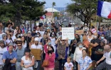 Manifestation à Saint-Pierre : quelques dizaines de personnes rassemblées 