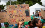 [Photos] Nout mantal lé vital : une journée de sensibilisation à la santé mentale à La Saline qui continue en musique ce soir