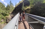 Une nouvelle passerelle pour les Mafatais et les coureurs du Grand Raid 