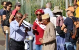 Saint-Denis - Manifestation contre l'opération Wuambushu à Mayotte 